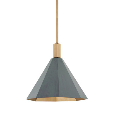 Pendants Metal Shade by Troy Lighting ( 67 | F8315-PBR/VER Huntley ) 