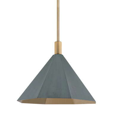 Pendants Metal Shade by Troy Lighting ( 67 | F8322-PBR/VER Huntley ) 
