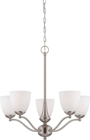 Mid. Chandeliers Glass Up by Nuvo Lighting ( 72 | 60-5035 Patton ) 