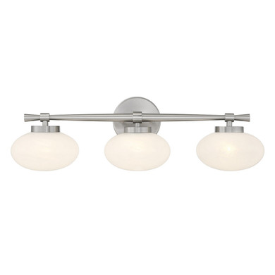 Bathroom Fixtures Three Lights by Savoy House ( 51 | 8-1050-3-SN Barrow ) 
