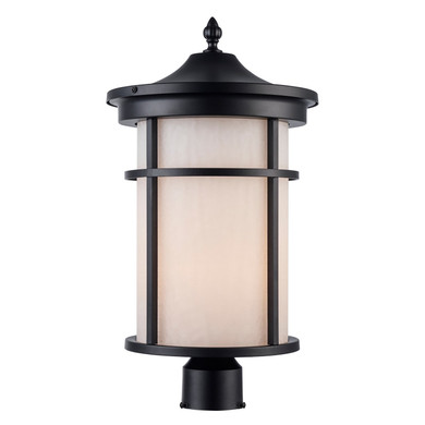 Exterior Post/Pier Head by Trans Globe Imports ( 110 | 40384 BK-FR ) 