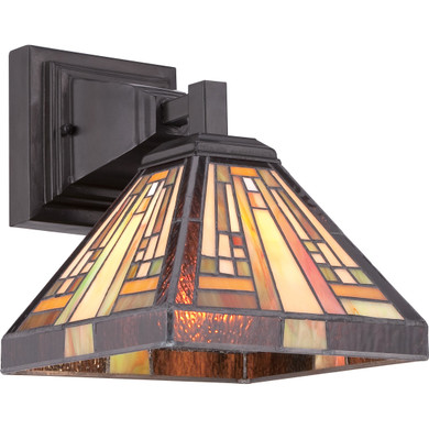 Sconces Single Glass by Quoizel ( 10 | TFST8701VB Stephen ) 