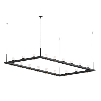 Linear/Island 4 Light + by Sonneman ( 69 | 20QKR48B Intervals ) 