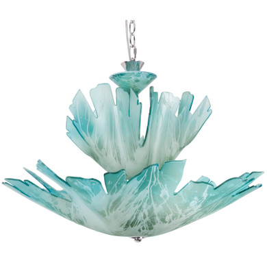 Mid. Chandeliers Glass Up by Van Teal ( 247 | 732650 Private Events ) 