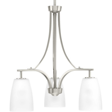 Mini Chandeliers Glass Shade by Progress Lighting ( 54 | P400042-009 Leap ) 