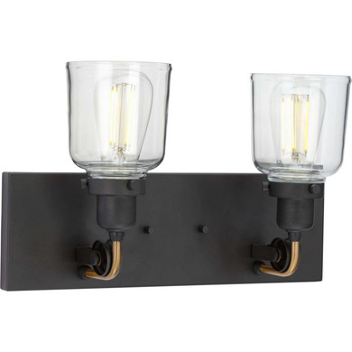 Bathroom Fixtures Two Lights by Progress Lighting ( 54 | P300227-143 Rushton ) 