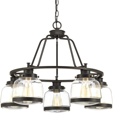 Mid. Chandeliers Glass Down by Progress Lighting ( 54 | P400058-020 Judson ) 