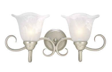 Bathroom Fixtures Two Lights by Vaxcel ( 63 | BL-VLD002BN Bella ) 
