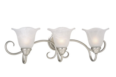 Bathroom Fixtures Three Lights by Vaxcel ( 63 | BL-VLD003BN Bella ) 