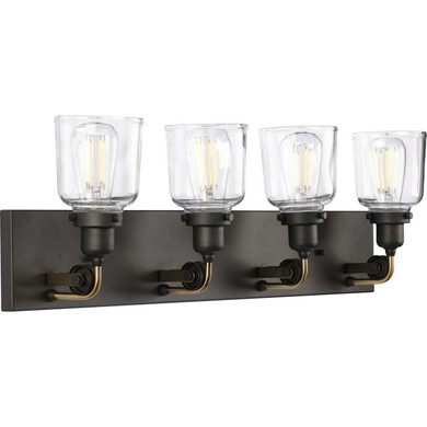 Bathroom Fixtures Four Lights by Progress Lighting ( 54 | P300229-143 Rushton ) 