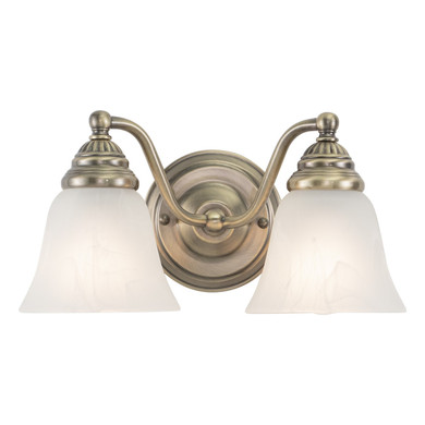 Bathroom Fixtures Two Lights by Vaxcel ( 63 | VL35122A Standford ) 