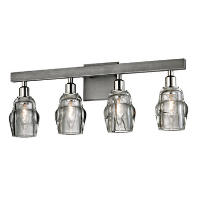 Bathroom Fixtures Four Lights by Troy Lighting ( 67 | B6004-GRA/PN Citizen ) 