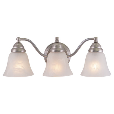 Bathroom Fixtures Three Lights by Vaxcel ( 63 | VL35123BN Standford ) 
