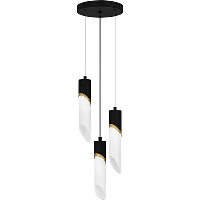 Mini Chandeliers Multi-Port/Cascade by Quoizel ( 10 | PCAYS1810MBK Alys ) 