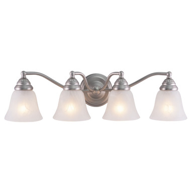 Bathroom Fixtures Four Lights by Vaxcel ( 63 | VL35124BN Standford ) 