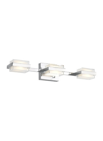 Bathroom Fixtures Five+Lights by Visual Comfort Modern ( 182 | 700BCKMD3HC-LED930-277 Kamden ) 