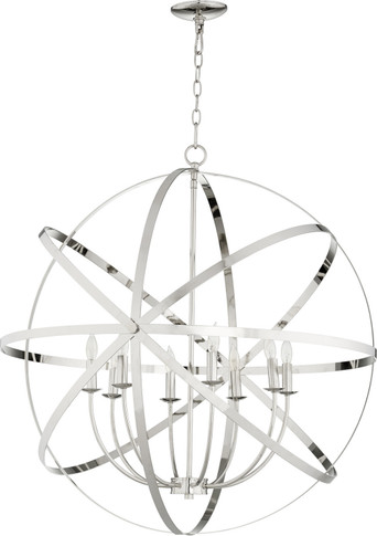 Mid. Chandeliers Sphere by Quorum ( 19 | 6009-8-62 Celeste ) 