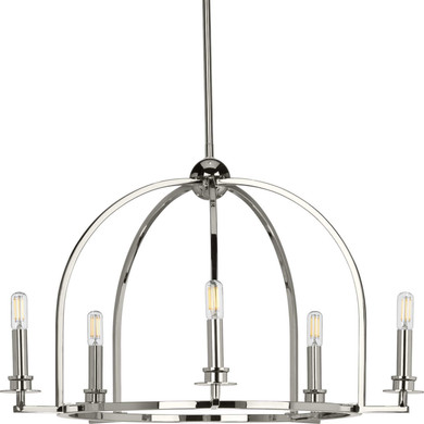 Mid. Chandeliers Candle by Progress Lighting ( 54 | P400115-104 Seneca ) 