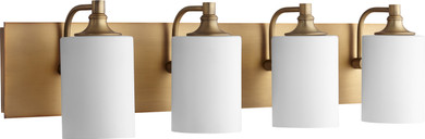 Bathroom Fixtures Four Lights by Quorum ( 19 | 5009-4-80 Celeste ) 