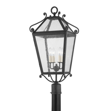 Exterior Post/Pier Head by Troy Lighting ( 67 | P4129-FRN Santa Barbara County ) 