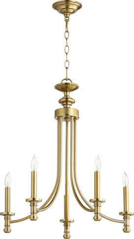 Mid. Chandeliers Candle by Quorum ( 19 | 6022-5-80 Rossington ) 