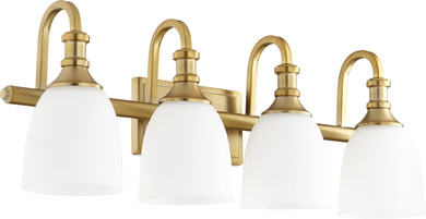 Bathroom Fixtures Four Lights by Quorum ( 19 | 5011-4-80 Richmond ) 