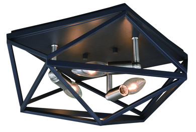 Flush Mounts Cage Style by Vaxcel ( 63 | C0205 Hailey ) 