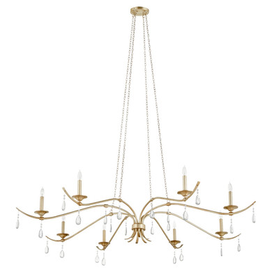 Large Chandeliers Candle by Quorum ( 19 | 602-8-60 Lorelei ) 