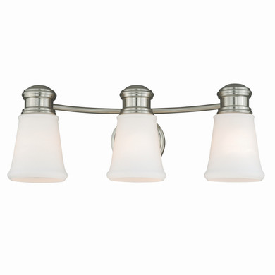 Bathroom Fixtures Three Lights by Vaxcel ( 63 | W0220 Malie ) 