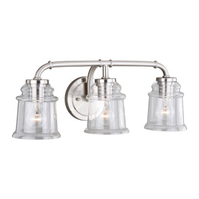 Bathroom Fixtures Three Lights by Vaxcel ( 63 | W0241 Toledo ) 
