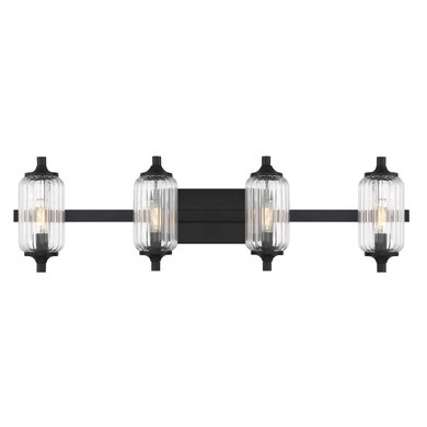 Bathroom Fixtures Four Lights by Savoy House ( 51 | 8-3024-4-BK Holton ) 