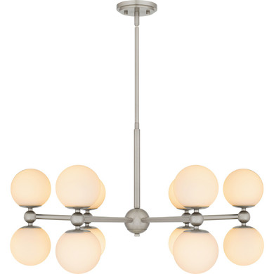 Mid. Chandeliers Geometric/Linear by Quoizel ( 10 | PCELS5031BN Elser ) 
