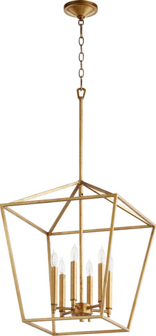Foyer/Hall Lanterns Open Frame by Quorum ( 19 | 604-6-74 Gabriel ) 