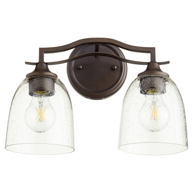 Bathroom Fixtures Two Lights by Quorum ( 19 | 5027-2-286 Jardin ) 