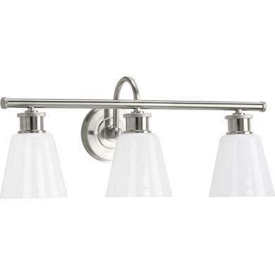 Bathroom Fixtures Three Lights by Progress Lighting ( 54 | P300316-009 Ashford ) 