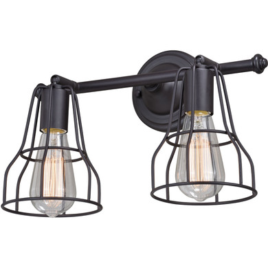 Bathroom Fixtures Two Lights by Vaxcel ( 63 | W0312 Clybourn ) 