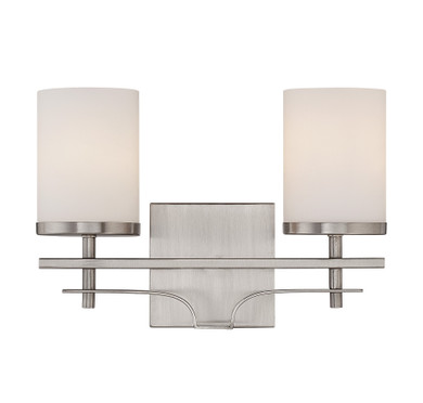 Bathroom Fixtures Two Lights by Savoy House ( 51 | 8-338-2-SN Colton ) 