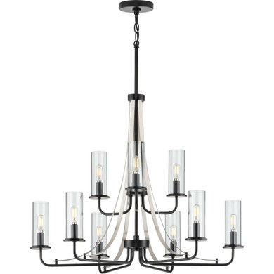 Mid. Chandeliers Glass Up by Progress Lighting ( 54 | P400210-031 Riley ) 