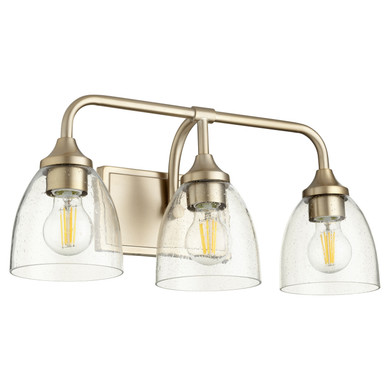Bathroom Fixtures Three Lights by Quorum ( 19 | 5059-3-280 Enclave ) 