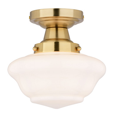 Semi-Flush Mts. Glass Down by Vaxcel ( 63 | C0311 Eastgate ) 