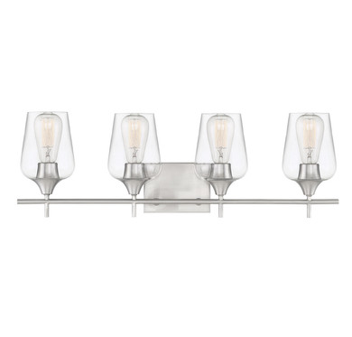 Bathroom Fixtures Four Lights by Savoy House ( 51 | 8-4030-4-SN Octave ) 