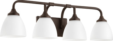 Bathroom Fixtures Four Lights by Quorum ( 19 | 5059-4-86 Enclave ) 