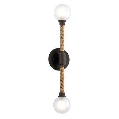 Sconces Double Glass by Troy Lighting ( 67 | B7252-BRZ Nomad ) 