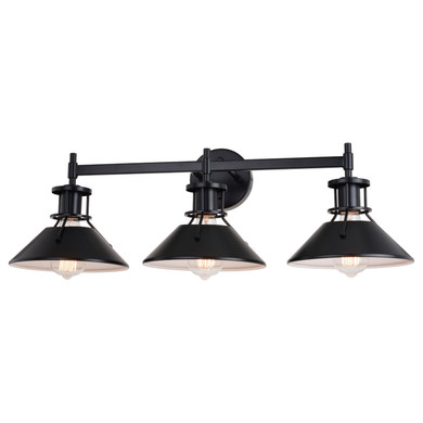 Bathroom Fixtures Three Lights by Vaxcel ( 63 | W0414 Canton ) 