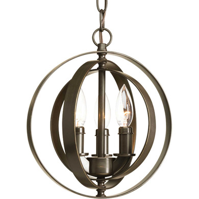 Mini Pendants 3 Light Cluster by Progress Lighting ( 54 | P5142-20 Equinox ) 