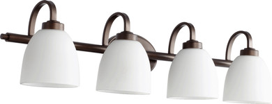 Bathroom Fixtures Four Lights by Quorum ( 19 | 5060-4-86 Reyes ) 