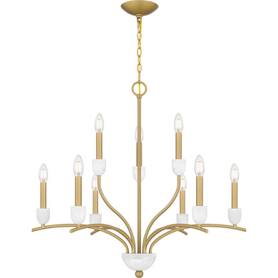 Mid. Chandeliers Candle by Quoizel ( 10 | FRI5032AB Frida ) 