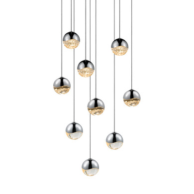Pendants Multi-port/Cascade by Sonneman ( 69 | 2916.01-SML Grapes ) 