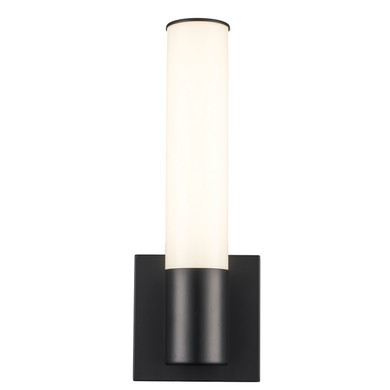 Sconces Single Glass by Trans Globe Imports ( 110 | LED-22430 BK Saavy ) 