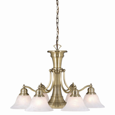 Mid. Chandeliers Glass Down by Vaxcel ( 63 | CH30307A Standford ) 